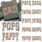 CAMO DAD TSHIRT